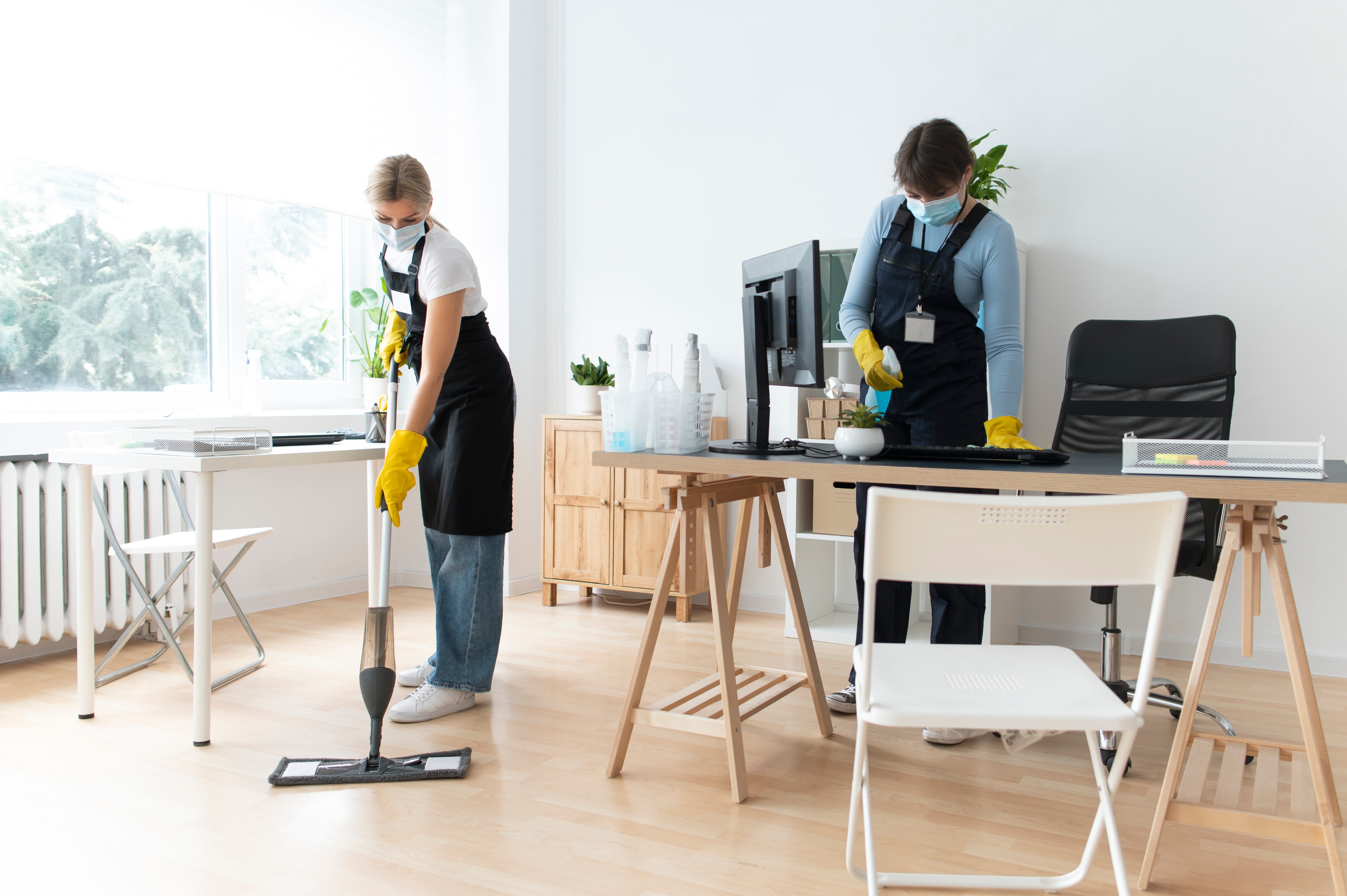 A clean, bright interior